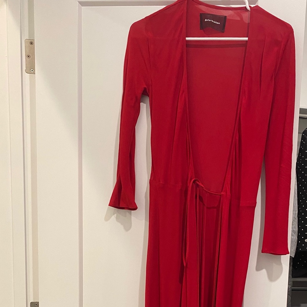 Worn once — reformation dress